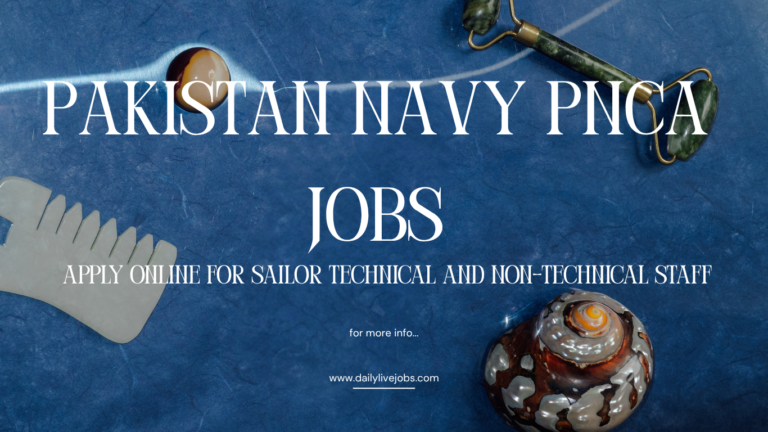 Pakistan Navy PNCA Jobs